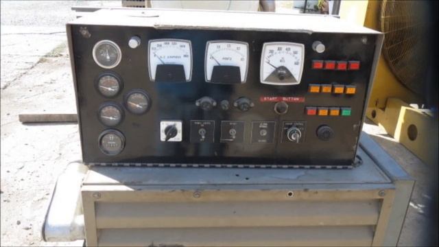 Cummins KTTA19-G2 Diesel 400KW, 60Hz, 480V Generator Set смотреть онлайн