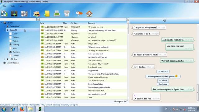 Transfer WhatsApp Chat History between Android Phones смотреть онлайн