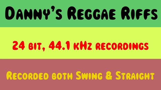 Danny’s Reggae Riffs - a collection of 156 two-bar loops смотреть онлайн