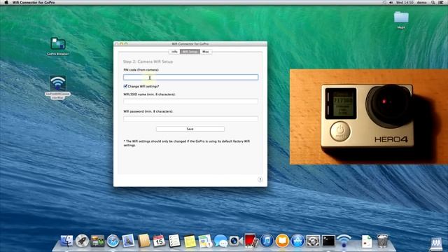 Wifi Connector for GoPro Hero 4 Cameras (Apple MacOS) смотреть онлайн