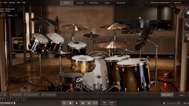 Toontrack EZDrummer 3 Bright Room All Presets Demo