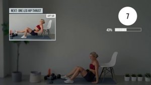 30 MIN INTENSE BOOTY WORKOUT - With Weights, Mini Band & Chair - No Repeat - GROW YOUR GLUTES
