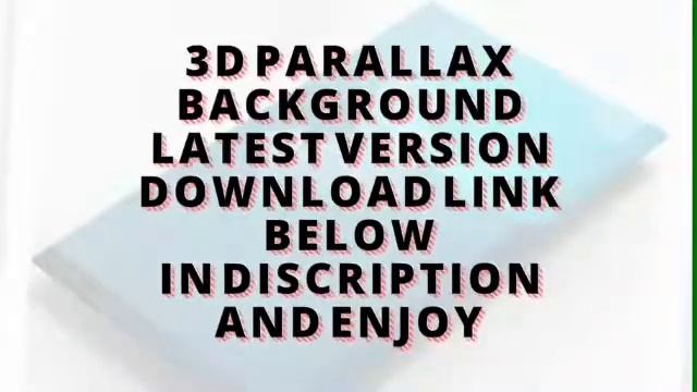 How to Download 3d parallax background Free [Apk v1.42] смотреть онлайн