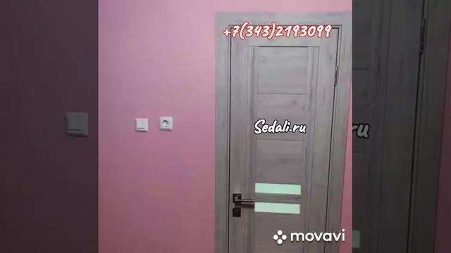 Межкомнатный двери AIBERO Soft-touch. Модель Каролина, цвет Графит смотреть онлайн