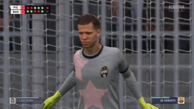 Barcelona VS Juventus FIFA 2020 Penalty Shootouts