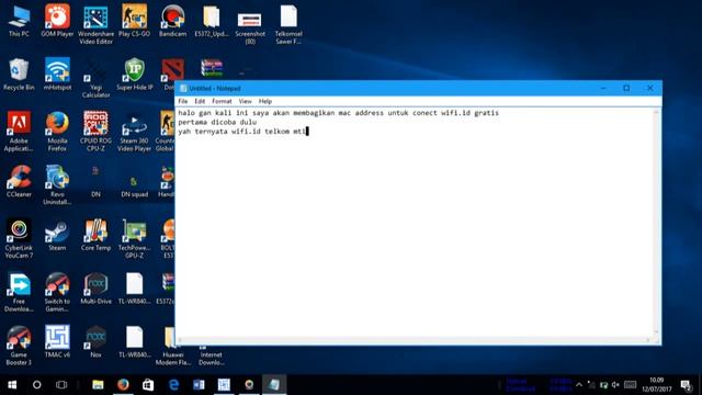 Mac address untuk akses wifi.id gratis update 12-07-2017 смотреть онлайн