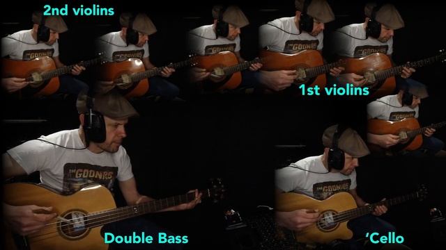 A String Orchestra from an Acoustic Bass and Guitar смотреть онлайн