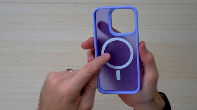 Aulofe Magsafe iPhone 15 Pro Case смотреть онлайн