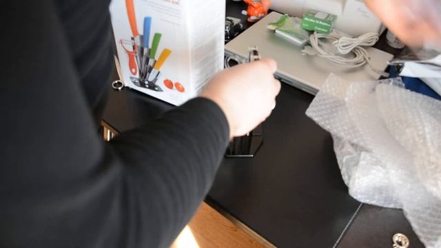 Посылка с Aliexpress №2 Керамические ножи смотреть онлайн