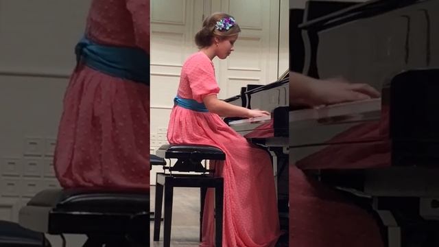 Валерия Аксакова 3-й класс ЦМШ Valeria Aksakova смотреть онлайн