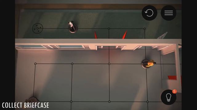 Hitman GO Walkthrough - Level 3-4 смотреть онлайн