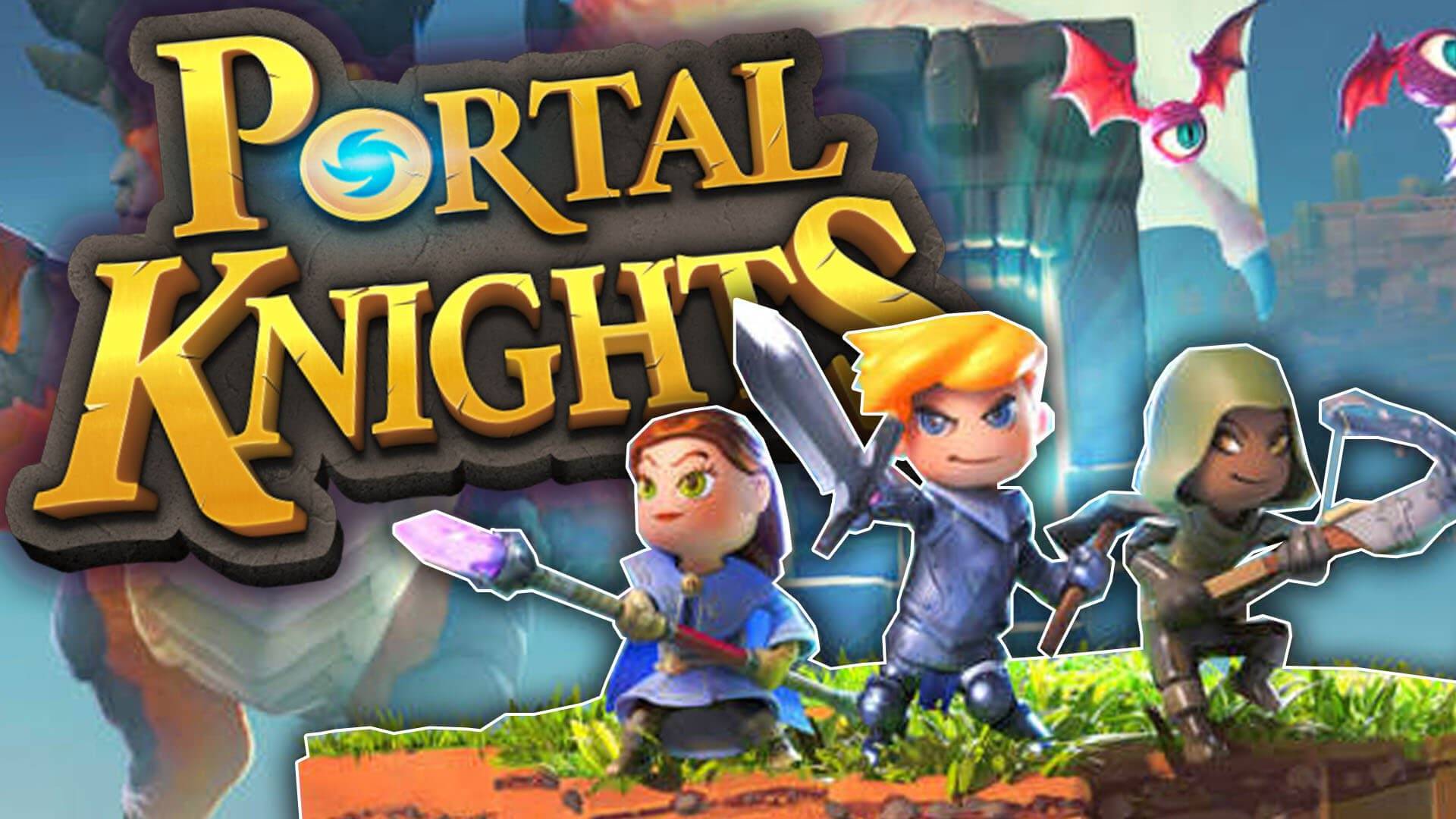 Аналог майнкрафта Portal Knights смотреть онлайн