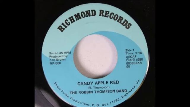 ROBBIN THOMPSON "CANDY APPLE RED" смотреть онлайн