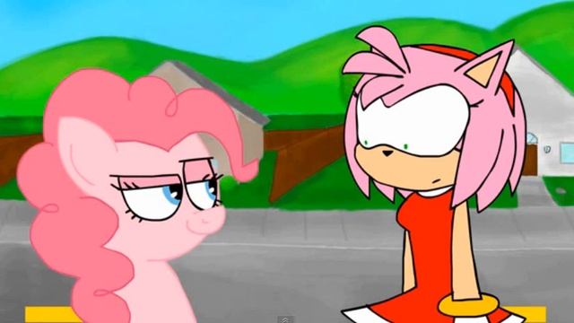 Cheese24 Blind Commentary: Sonic Vs Rainbow Dash --- Knuckles VS Applejack