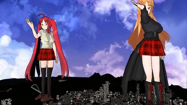 Chaotic Helleaven MMD Bad Apple(Featuring Giant Rika and Celina) ^_^ смотреть онлайн