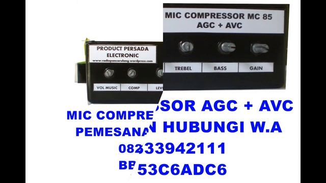 MIC COMPRESSOR MC 85 смотреть онлайн
