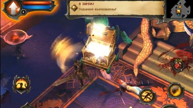 Dungeon Hunter 4 [iPad 4] [Display Recorder HD+] смотреть онлайн