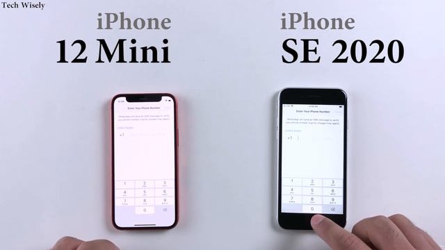iPhone 12 Mini vs SE 2020 : Speed Test + Size Comparison + Ram Management смотреть онлайн