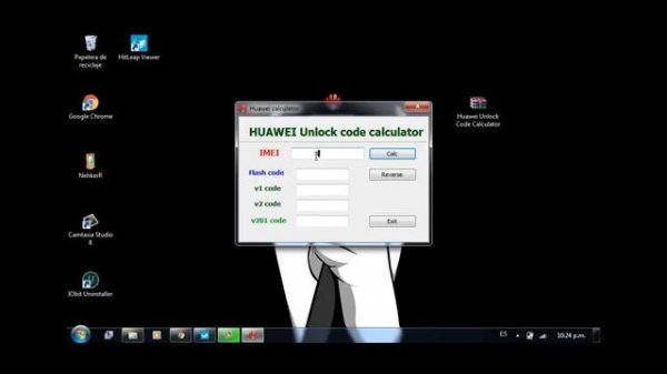 Huawei Unlock Code Calculator