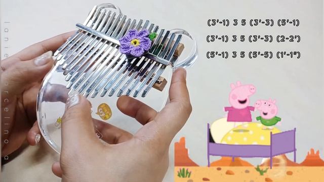 PEPPA PIG Kalimba Cover | short cover with tabs смотреть онлайн