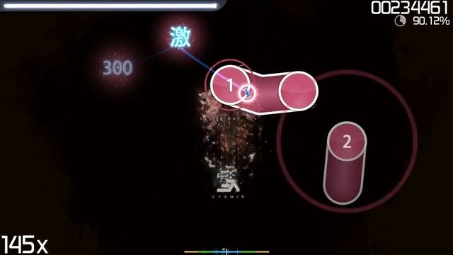 Osu! Moonlight Sonata easy [Nightcore + Sudden Death] смотреть онлайн