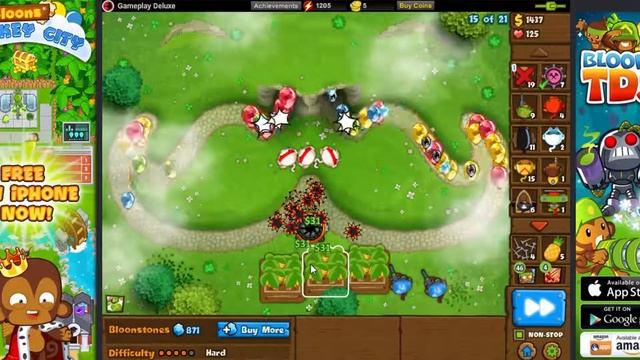 Bloons Monkey City 140 - [ Deutsch | German | Gameplay | Let's Play | Mobile | IOS | Iphone ] смотреть онлайн