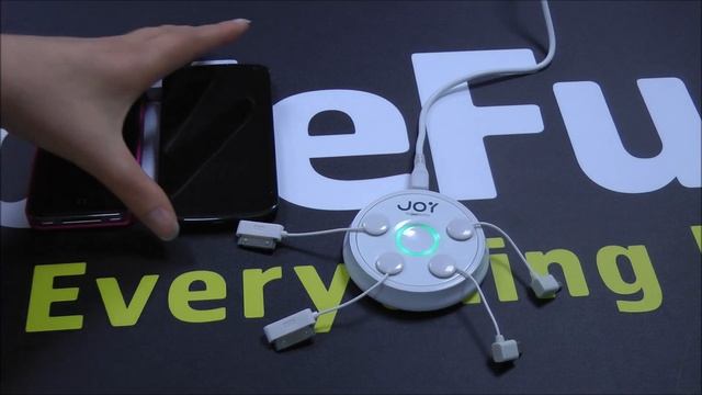 Joyfactory ZipMini Touch-n-Go Multi Charging Station - White смотреть онлайн