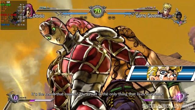 Jojo's Bizarre Adventure: All Star Battle R | GTX 1650 | Asus TUF Gaming FX505DT |Benchmark Gamepla смотреть онлайн