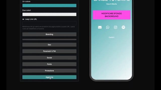 Cardz.it | Tutorial come cambiare Sfondo / Background Monocolore, Gradient o immagine e GIF смотреть онлайн