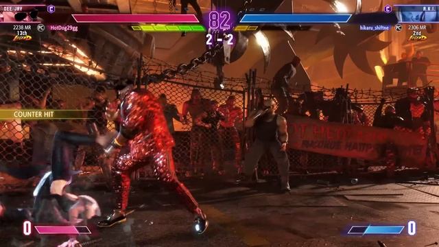 SF6 ▰ HOTDOG (#2 Ranked Dee Jay) vs HIKARU (#1 Ranked A.K.I.) ▰ High Level Gameplay смотреть онлайн