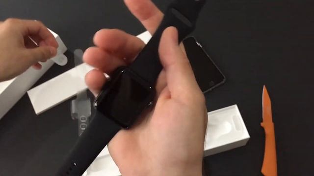 Apple Watch Series 2 : Space Grey - Unboxing on iphone 6 (1080p60fps) смотреть онлайн