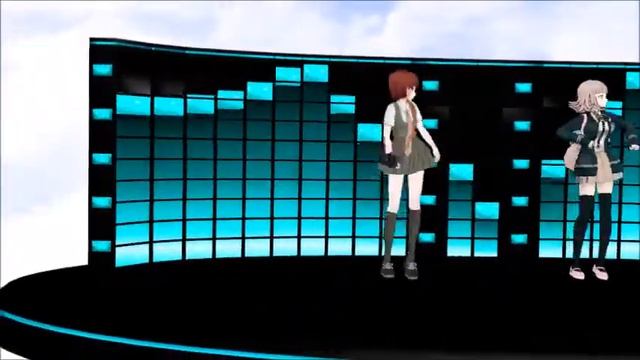 [MMD] Super Danganronpa 2 - Mahiru Koizumi,Chiaki Nanami - Bad Apple смотреть онлайн