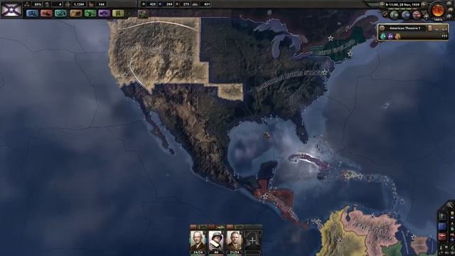 Hearts of Iron IV: Kaiserreich | American Union State - Part 5 смотреть онлайн