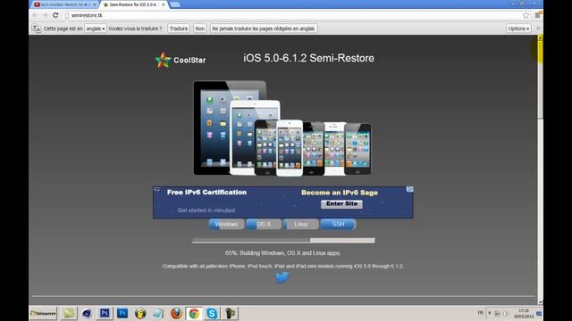 semi-restore presentation IOS 6.1.2- 6.1.1- 6.1- 6.0.1- 6.0 iphone 4-4s-5 ipod touch 4-5 et ipad смотреть онлайн