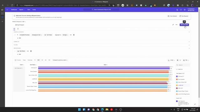 Mixpanel - Ecommerce Analytics (ep. 1 - Purchase Events)