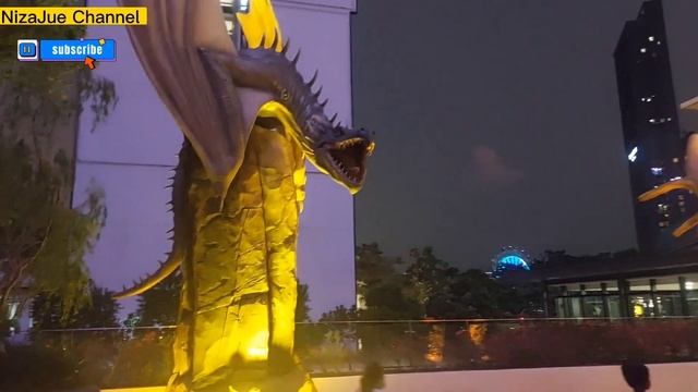 CENTRAL WALK I-CITY SHAH ALAM || DI MALAM HARI смотреть онлайн
