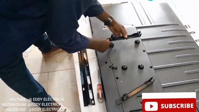 How To Install Hisense 65 Inches Smart TV Wall Bracket @eddyelectrical7671