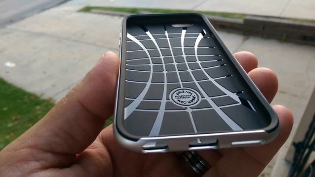iPhone 6 Spigen Neo Hybrid Silver Case смотреть онлайн
