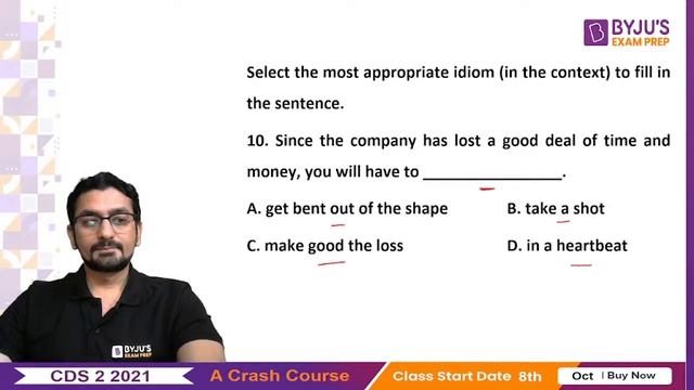 Top 50 Idioms & Phrases | English Practice | CDS 2 2021 Online Classes смотреть онлайн