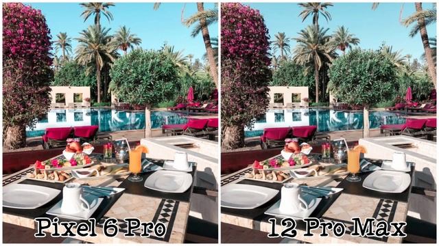 Google Pixel 6 Pro Vs Iphone 12 Pro Max Camera Test Comparison смотреть онлайн