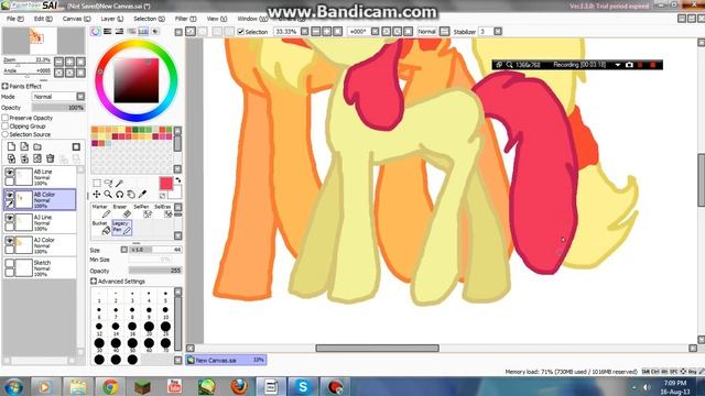 I draw stuff : Applejack and Applebloom смотреть онлайн