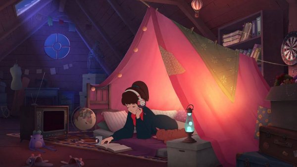 3 A.M Study Session 📚 (Учебная сессия в 3 часа ночи) [lofi hip hop]