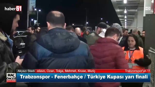 Trabzonspor - Fenerbahçe / Maç öncesi Akyazı'da son durum смотреть онлайн