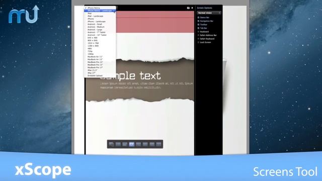 xScope Screencast - MacUpdate Promo смотреть онлайн