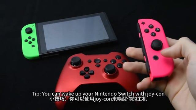 ZD-O-Wireless Gamepad/Controller To Nintendo Switch Connection Tutorial 2.0致动O游戏手柄连接任天堂switch游戏主机教程