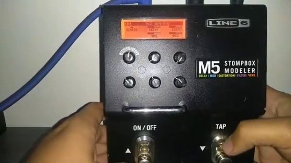 Line 6 M5 stompbox modeler review demo
