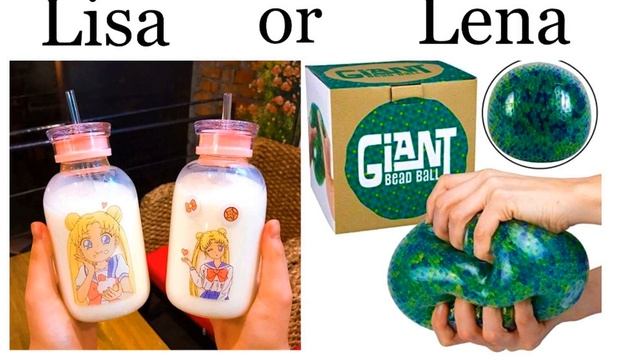 LISA OR LENA GAME 💖 What do You Like? | Lisa and Lena #15 смотреть онлайн