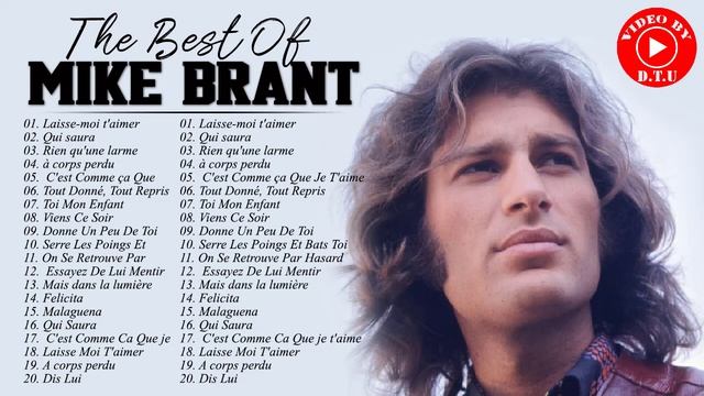 Mike Brant Le Meilleur - Mike Brant Greatest Hits - Mike Brant Album Complet 2021 смотреть онлайн