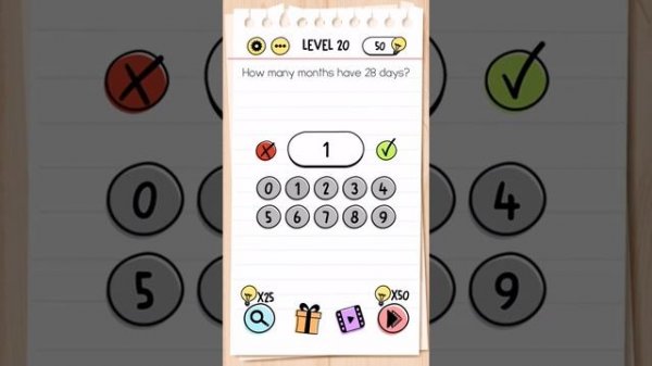 Brain Test: Tricky Puzzles | iOS / Android Mobile Gameplay