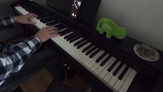 Clint Mansell - Together We Will Live Forever (piano cover) смотреть онлайн